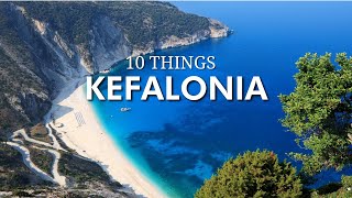 Top 10 Things To Do in Kefalonia Greece [upl. by Felten]