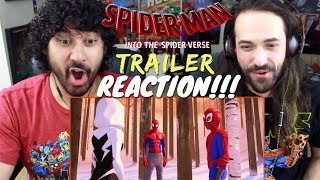 SPIDERMAN INTO THE SPIDERVERSE  Official TRAILER REACTION amp REVIEW [upl. by Phia372]