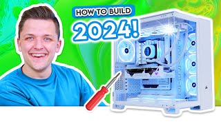 How to Build a Gaming PC in 2024 🛠️ Step by Step Assembly Wiring BIOS Windows amp Drivers [upl. by Oates]