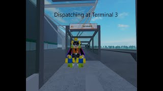 SCR Dispatching at Airport Terminal 3 with flooding [upl. by Mcmillan]