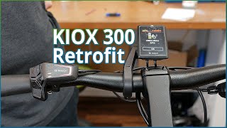 Bosch Kiox 300 display retrofit do it yourself tutorial  EBIKE24com [upl. by Noinatrad]