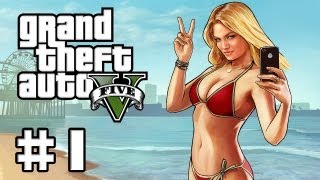 GTA 5 Gameplay 1  Lets Play GTA V German [upl. by Shishko257]