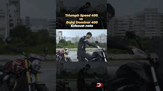 Speed 400 vs Dominar 400 Exhaust note comparison 🔊💨 PowerDrift PDArmy Shorts [upl. by Wilmette]