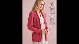 Вяжем Жакеты и Кардиганы Спицами  фото  модели 2019  Knit Jackets and Cardigans  Strickjacken [upl. by Alphonsa157]