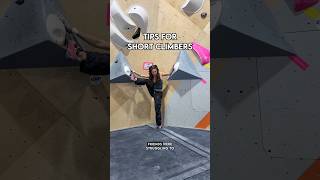 Hip mobility is key for short climbers I share more tips amp exercises on IG shortclimber [upl. by Annawal825]