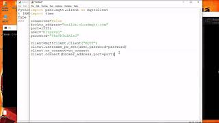 MQTT Tutorial 7  Working with MQTT Mosquitto MyMQTT Mobile App  Paho Python Publish [upl. by Mulcahy]