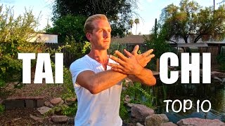 Top 10 Tai Chi Moves for Beginners [upl. by Nema]