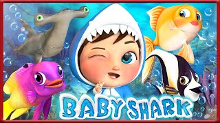 Baby Shark  Happy Birthday Song  Wheels on the Bus  Johny Johny Yes Papa  Banana Cartoon [upl. by Claudio]