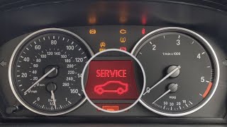 How to reset service overdue warnings in your BMW E60 5series [upl. by Adnilreh]