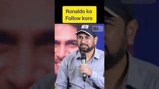 Ronaldo ko follow koro  Munawar Zama speech  Motivational speech munawar Zama  shots [upl. by Flatto38]