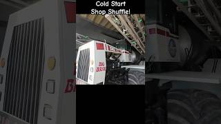 Cold Start Shop Shuffle diesel coldstart farm machinery truck welkerfarms [upl. by Neelear]