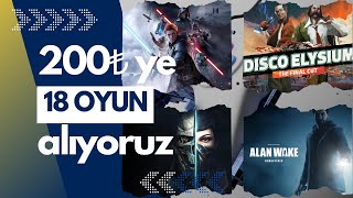 Şampiyonlar Ligi gibi Oyun Sepeti Sadece 200₺  Epic Games Yılbaşı İndirimleri Oyun Önerisi [upl. by Carlynne193]