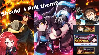 Should I Pull Shinra Kusakabe Tamaki Kotatsu or Shinmon Benimaru Any of them Fire Force Collab [upl. by Leifer]