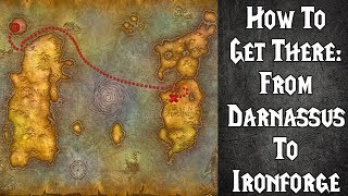 How to Get to Ironforge From Darnassus [upl. by Petronille835]