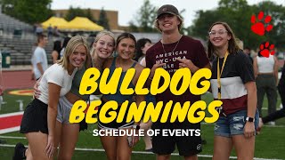 Bulldog Beginnings Kicks Off 202324 Academic Year at Ferris State University [upl. by Aihsik739]