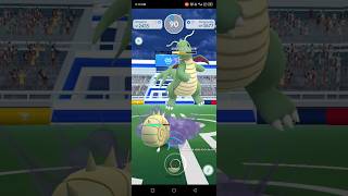 Ancient Power Clash Omastar vs Dragonite in Epic Gym Battle [upl. by Odom715]