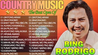 Best Opm Nonstop Classic Love Songs Of Bing Rodrigo  Bing Rodrigo SONGS COLLECTION PLAYLIST [upl. by Wightman]