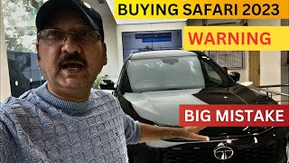 Tata safari 2023 face lift आप इतना बड़ा blunder मत करना [upl. by Naxor167]