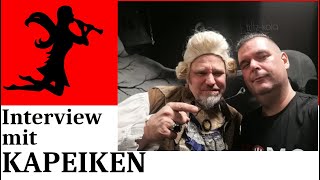 KAPEIKEN Interview im Kulttempel Oberhausen vom 10 Oktober 2024 by Nightshade TV [upl. by Osnohpla]