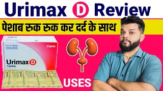 Urimax D Tablet Review  Tamsulosin Hydrochloride amp Dutasteride Tablet In Hindi  Uses Side Effects [upl. by Leroj599]