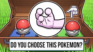 Choose Your Starter Pokemon By ONLY Seeing The Hands [upl. by Santos]