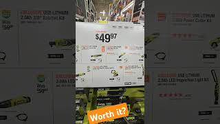 Ryobi sales too expensive or just right ryobitools power diy [upl. by Coppola434]