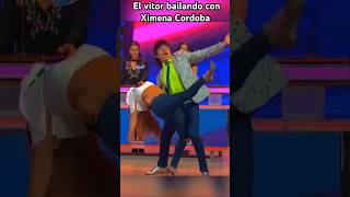 El vitor bailando con Ximena Cordoba 100mexicanosdijieron parati baile shorts [upl. by Anidam]