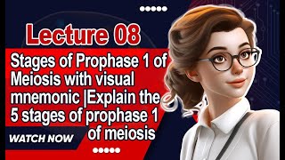 Stages of Prophase 1 of Meiosis with visual mnemonic Explain the 5 stages of prophase 1 of meiosis [upl. by Acinom]