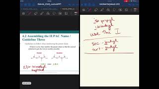 Ch 4 part 2 complex substituents and bicyclo and Spiro compounds Klein 4th edition [upl. by Nairod]