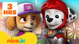 Patrulha Canina  3 Horas do NOVO Patrulha Canina  Nick Jr em Português [upl. by Mirilla385]