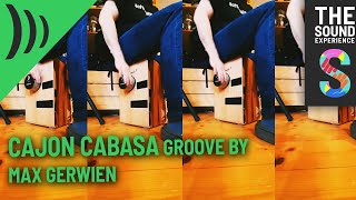 Cajon Cabasa Groove by Max Gerwien [upl. by Pani236]