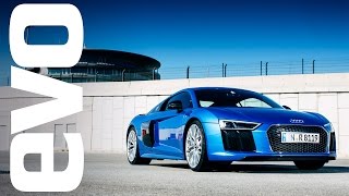 Audi R8 V10  evo REVIEW [upl. by Alram]