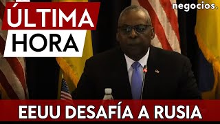 ÚLTIMA HORA  EEUU desafía a Rusia quotEstamos listos para dar armamento y lo que necesite Ucraniaquot [upl. by Obmar338]