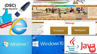 JAVA INSTALLATION amp SETTING FOR NREGS  BROWSER DETAILS  PANCHAYAT DARPAN [upl. by Sterne]