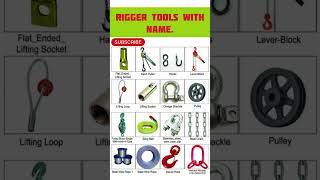 Rigger tools with name  rigger ka kya tools hota hai shorts youtubeshorts [upl. by Pesek]