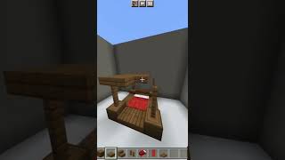 Spruce Poster Bed In Minecraft [upl. by Nirak]