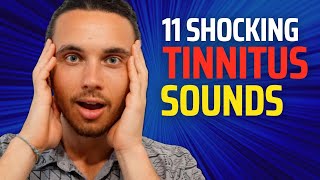 What Does Tinnitus Sound Like  11 SHOCKING Tinnitus Sounds [upl. by Sapers]