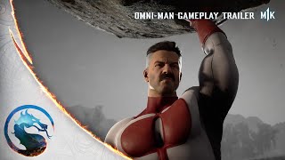 Mortal Kombat 1  Official OmniMan Gameplay Trailer [upl. by Nosnhoj689]