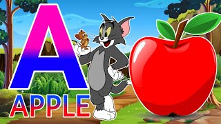 abcd cartoon video a for apple b for ball cartoon abcd rhymes video अ से अनार abcd song abcde [upl. by Lindsy]