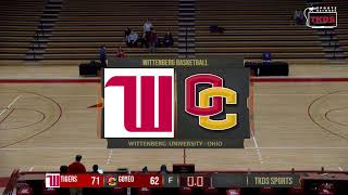 Wittenberg Womens Basketball vs Oberlin 012423 [upl. by Oinotna]