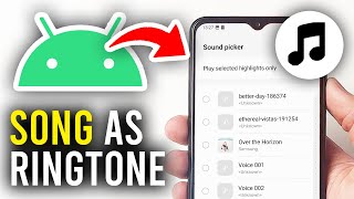 How To Set Song As Ringtone On Android Phone  Full Guide [upl. by Rockwood]