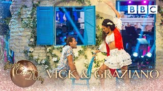 Vick Hope amp Graziano Di Prima Salsa to Take A Chance on Me  BBC Strictly 2018 [upl. by Karoline232]