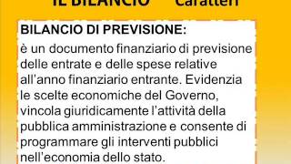 IL BILANCIO FINANZIARIO DELLO STATO  scienze delle finanze [upl. by Algar60]