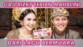 OMAK INI GAJI RIZKY FEBIAN DAN MAHALINI DARI YOUTUBE [upl. by Akierdna200]