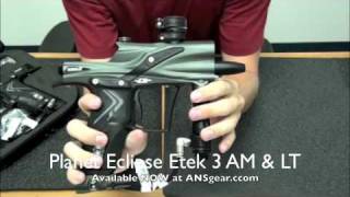 Planet Eclipse Etek 3 AM amp LT paintball marker review [upl. by Johnathan]