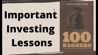 100 Baggers Book Summary I Important Lessons I Christopher Mayer [upl. by Damicke]