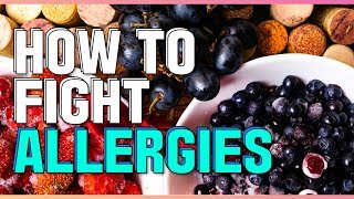 How to fight allergies naturally histamine and antihistamine food [upl. by Alegre]