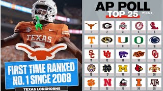 2024 College Football Power Rankings Week 4  AP Top 25 College Football Poll [upl. by Orazio]