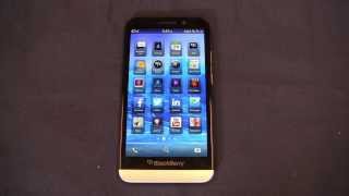 BlackBerry Z30 Review Part 1 [upl. by Slohcin]