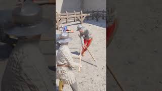 Disarmed Literally gaming funny pcgaming games gameplay xbox pvp medieval shorts short [upl. by Ybsorc]